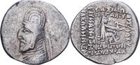 Drachm Kingdom of Parthia, Mithradates II, Uncertain Mint, Silber -