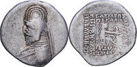 Drachm Kingdom of Parthia, Mithradates II, Uncertain Mint, Silber -