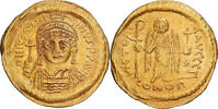 Solidus Byzantine Empire, Justinian I, Constantinople, Gold, SS -