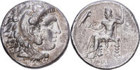 Tetradrachm Pamphylia, Alexandre III le Grand, Side, Silber, S+ -