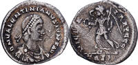 Siliqua Roman Empire, Valentinian II, Treveri, SS -