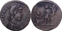 Maiorina pecunia Roman Empire, Magnus Maximus, Arles, Bronze, S+ -