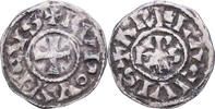 Frankreich Denarius Louis l'aveugle, Arles, Silber, SS -