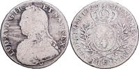 Frankreich 1/2 ECU, 44 Sols Louis XV, 1/2 Écu aux branches d'olivier -