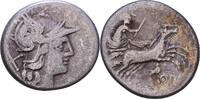 Denarius Roman Republic, Anonyme, Rome, Silber, S+ -