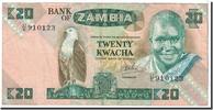 Sambia 20 Kwacha Geldschein, Undated, KM:27d, SS -