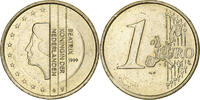 Niederlande Euro Beatrix, Utrecht, error monometallic, VZ, Maillechort -