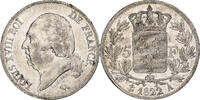 Frankreich 5 Francs Louis XVIII, Paris, Silber, SS, Gadoury:614 -
