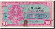 Vereinigte Staaten 10 Cents Geldschein, Undated, KM:M30a, S -