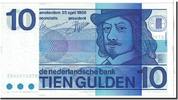 Niederlande 10 Gulden Geldschein, 1968-04-25, KM:91b, UNZ -