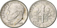 Vereinigte Staaten Dime Roosevelt Dime, Philadelphia, Silber, SS+ -