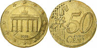 Bundesrepublik Deutschland 50 Euro Cent error overstruck on 20 cent -