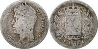 Frankreich 1/2 Franc Charles X, Paris, Silber, GE+, Gadoury:402 -