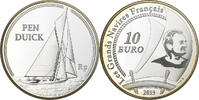 Frankreich 10 Euro Monnaie de Paris, Grands Navires Français - Pen Duick, PP -