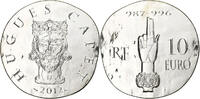 Frankreich 10 Euro Hugues Capet, Monnaie de Paris, Silber, STGL -