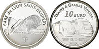 Frankreich 10 Euro gare de Lyon Saint-Exupéry TGV, PP, Monnaie de -