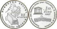 Frankreich 1-1/2 Euro Grande Muraille de Chine, BE, Monnaie de Paris -