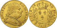 Frankreich 20 Francs 1815 R Louis XVIII, London, Gold, SS+, Gadoury:1027