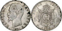Frankreich 5 Francs Napoléon III, Lyon, Silber, S+, Gadoury:734 -