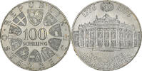 Österreich 100 Schilling Silber, VZ+, KM:2930 -