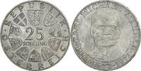 Österreich 25 Schilling Silber, VZ+, KM:2912 -