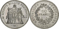 Frankreich 50 Francs Hercule, Hybrid issue, Silber, VZ, Gadoury:882a -