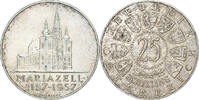 Österreich 25 Schilling Silber, VZ, KM:2883 -