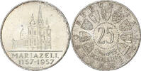 Österreich 25 Schilling Silber, VZ, KM:2883 -