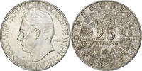Österreich 25 Schilling Silber, VZ, KM:2897 -