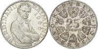 Österreich 25 Schilling Silber, VZ, KM:2899 -