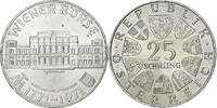 Österreich 25 Schilling Silber, VZ+, KM:2910 -