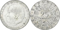 Österreich 25 Schilling Silber, VZ+, KM:2915 -