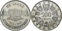 Österreich 500 Schilling Vienna, Silber, UNZ, KM:2948 -