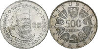 Österreich 500 Schilling Silber, VZ+, KM:2950 -
