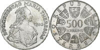 Österreich 500 Schilling Silber, VZ+, KM:2949 -