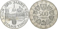 Österreich 500 Schilling Vienna, Silber, VZ+, KM:2968 -