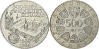 Österreich 500 Schilling Vienna, Silber, VZ, KM:2976 -