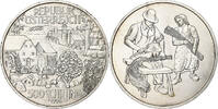 Österreich 500 Schilling Vienna, Silber, VZ+, KM:3035 -