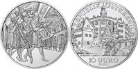 Österreich 10 Euro Vienna, PP, Silber, STGL, KM:3096 -