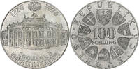 Österreich 100 Schilling Silber, VZ, KM:2930 -