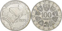 Österreich 100 Schilling Silber, VZ+, KM:2945 -