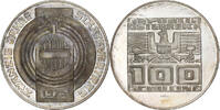 Österreich 100 Schilling Vienna, PP, Silber, UNZ, KM:2924 -