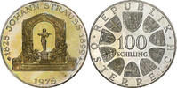 Österreich 100 Schilling Vienna, PP, Silber, STGL, KM:2923 -