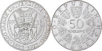 Österreich 50 Schilling Silber, VZ+, KM:2913 -