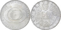Österreich 50 Schilling Silber, VZ, KM:2922 -