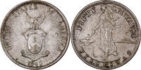 Philippinen 50 Centavos San Francisco, Silber, SS+, KM:183 -