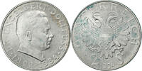 Österreich 2 Schilling Silber, VZ, KM:2852 -