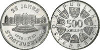 Österreich 500 Schilling Vienna, PP, Silber, UNZ+, KM:2948 -