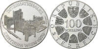 Österreich 100 Schilling Vienna, PP, Silber, UNZ, KM:2944 -