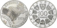 Österreich 100 Schilling Vienna, PP, Silber, UNZ, KM:2945 -